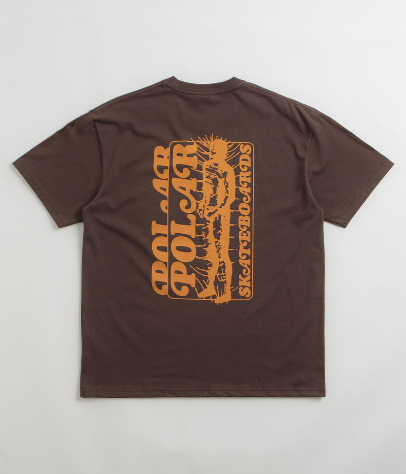 Polar Fields T-Shirt in Chocolate