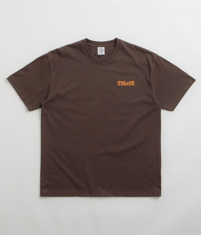 Polar Fields T-Shirt in Chocolate