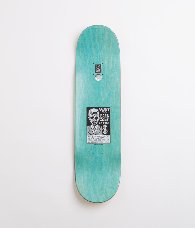 Polar Oskar Rozenberg Trust Deck in Yellow and 8.375"