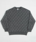 Polar P Pattern George Sweatshirt in Grey