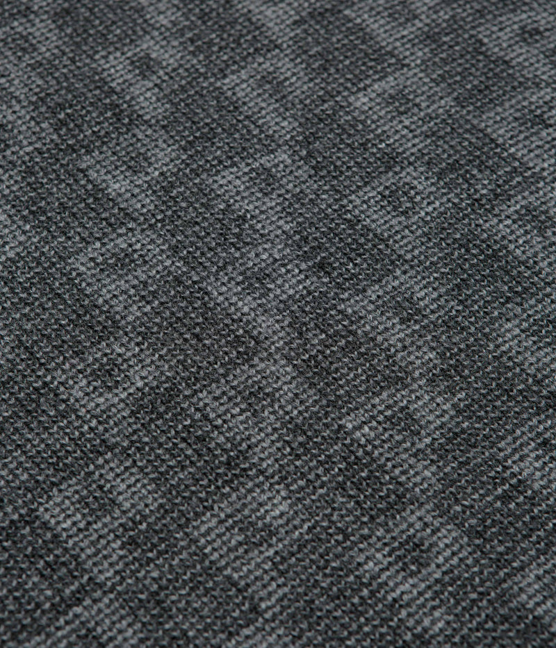 Polar P Pattern George Sweatshirt in Grey