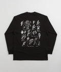 Polar Sad at Times Long Sleeve T-Shirt in Black