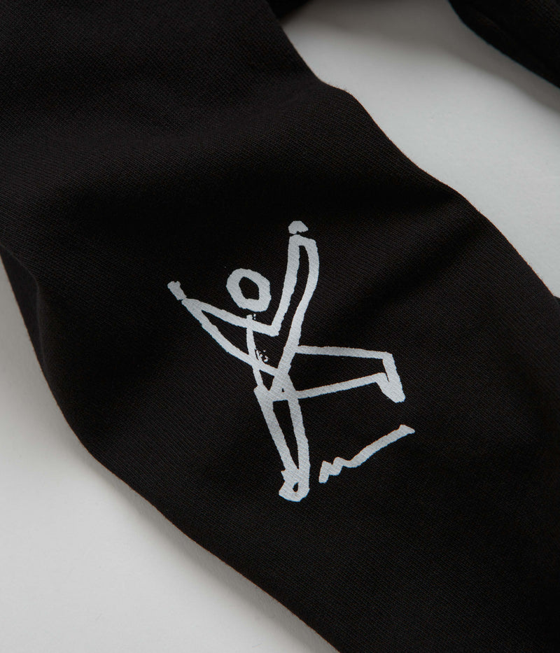 Polar Sad at Times Long Sleeve T-Shirt in Black