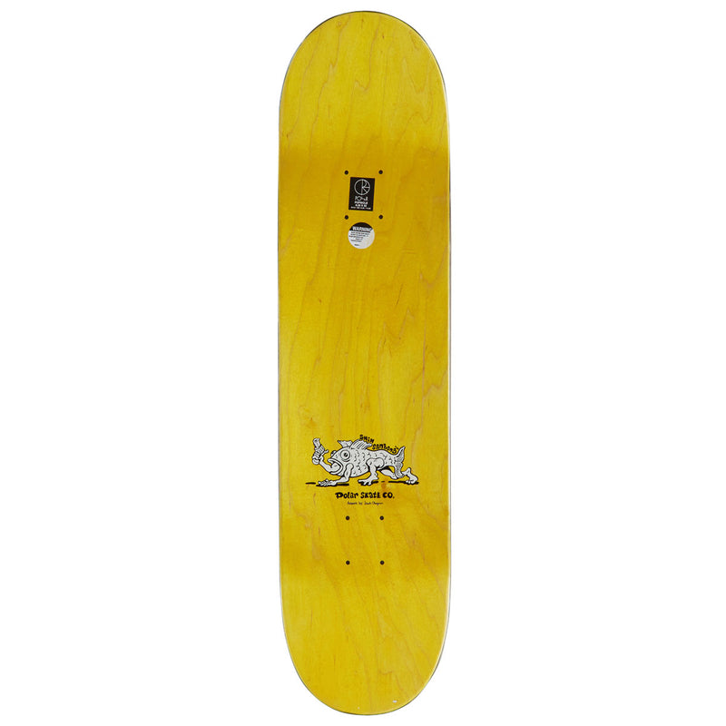 Polar Shin Sanbongi Bongi Boy Skateboard Complete - Yellow - 8.25"