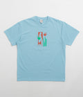Polar Sitting Hands T-Shirt in Sky Blue