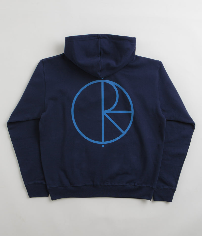 Polar Stroke Logo Dave Hoodie in Dark Blue