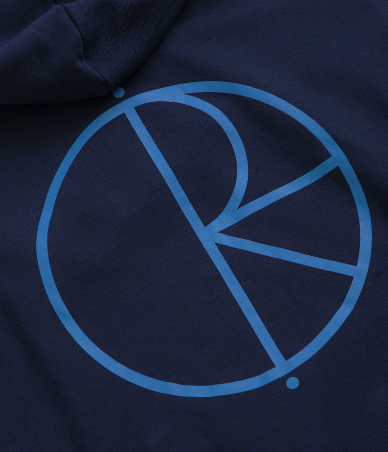 Polar Stroke Logo Dave Hoodie in Dark Blue