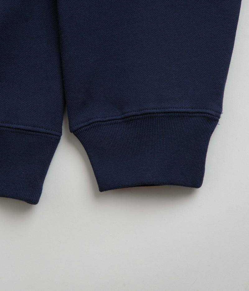Polar Stroke Logo Dave Hoodie in Dark Blue