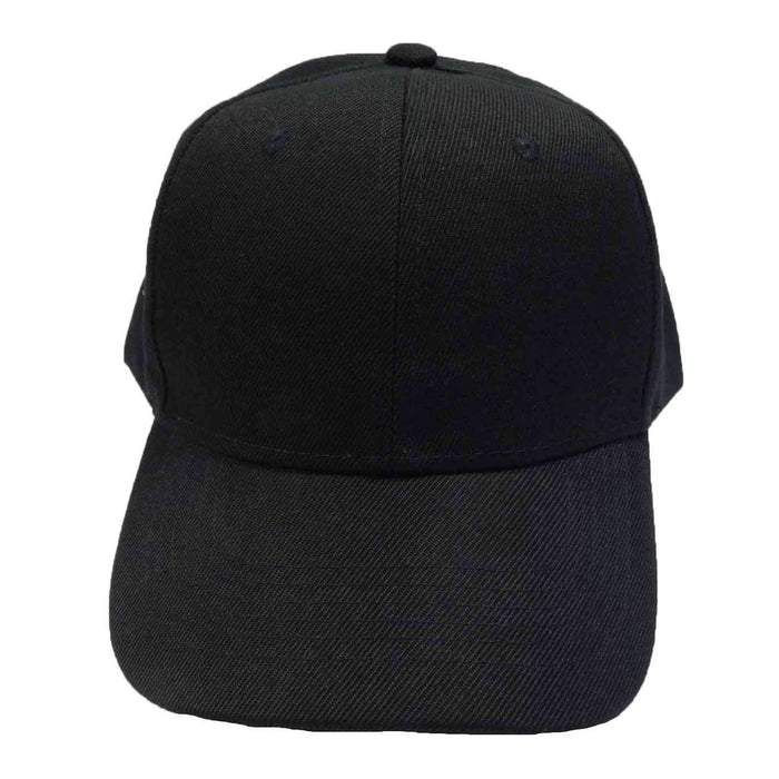 Poly Baseball Cap with Stitched Bill - $5 Caps Cap Milani Hats