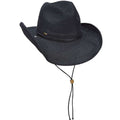 Polybraid Shapeable Brim Western Hat - Scala Hats Cowboy Hat Scala Hats lp255bk Black