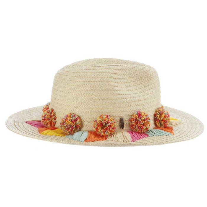 Pom Pom Summer Safari Hat - Brooklyn Hat Co Safari Hat Brooklyn Hat