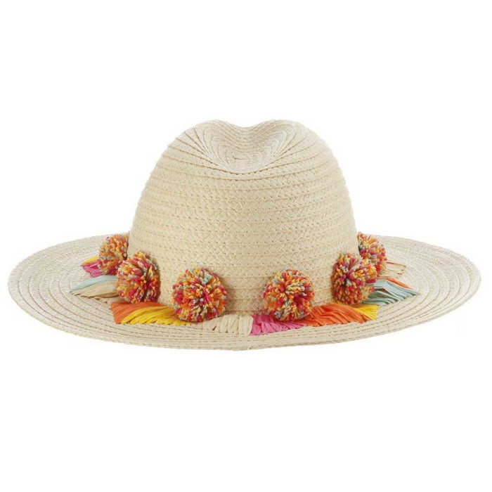 Pom Pom Summer Safari Hat - Brooklyn Hat Co Safari Hat Brooklyn Hat