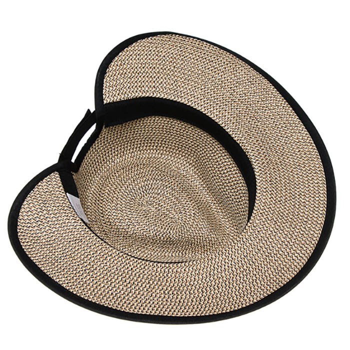 Ponytail Summer Fedora Hat - Boardwalk Style Safari Hat Boardwalk Style Hats