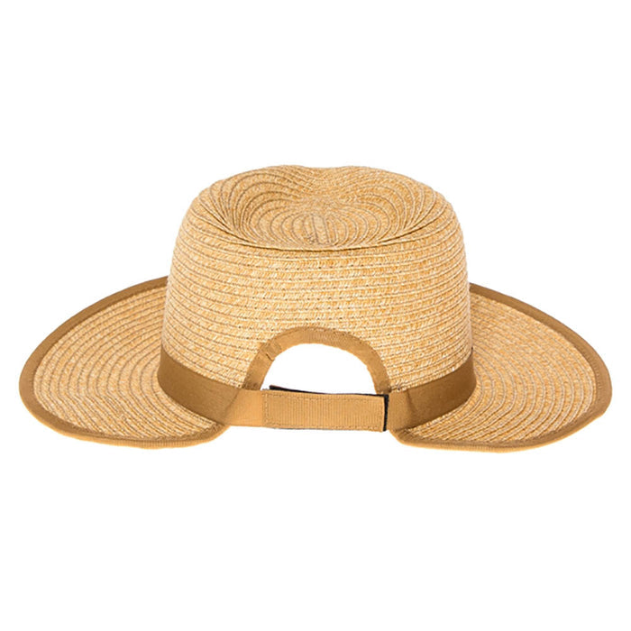 Ponytail Summer Fedora Hat - Boardwalk Style Safari Hat Boardwalk Style Hats