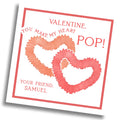 Pop Tube Valentine Card - Boy - PRINTABLE