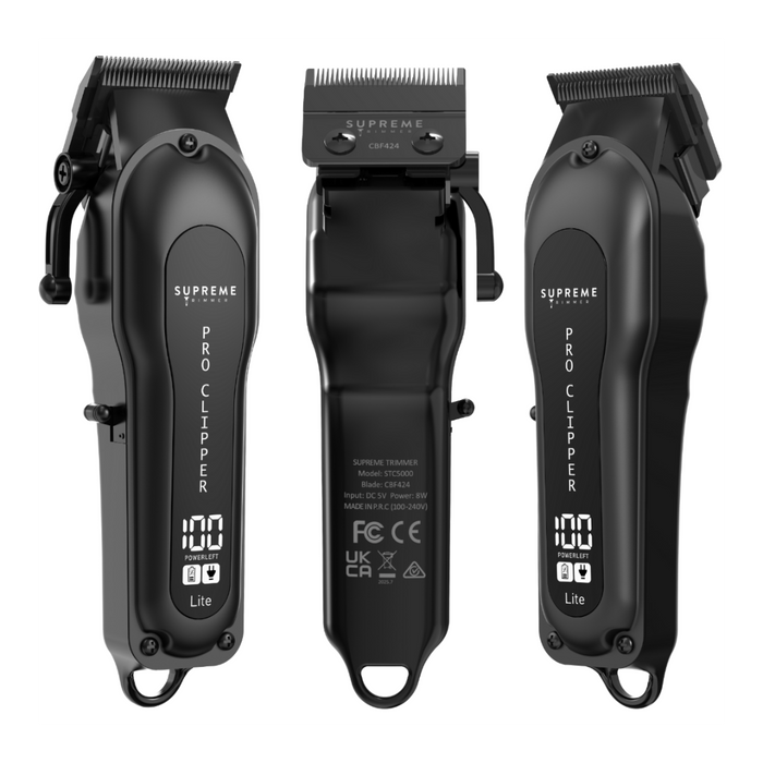 Supreme Trimmer Pro Clipper Lite Hair Clippers in Multiple Colors