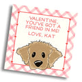 Puppy Valentine Card - PRINTABLE