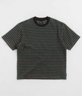 Quasi Sync Striped T-Shirt in Black
