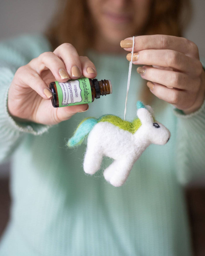 Rainbow Unicorns Eco Fresheners/Ornaments - Set of 3