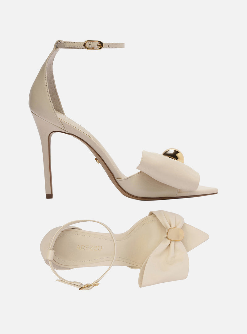 Rayna High Stiletto Leather Sandal Sandals F/25