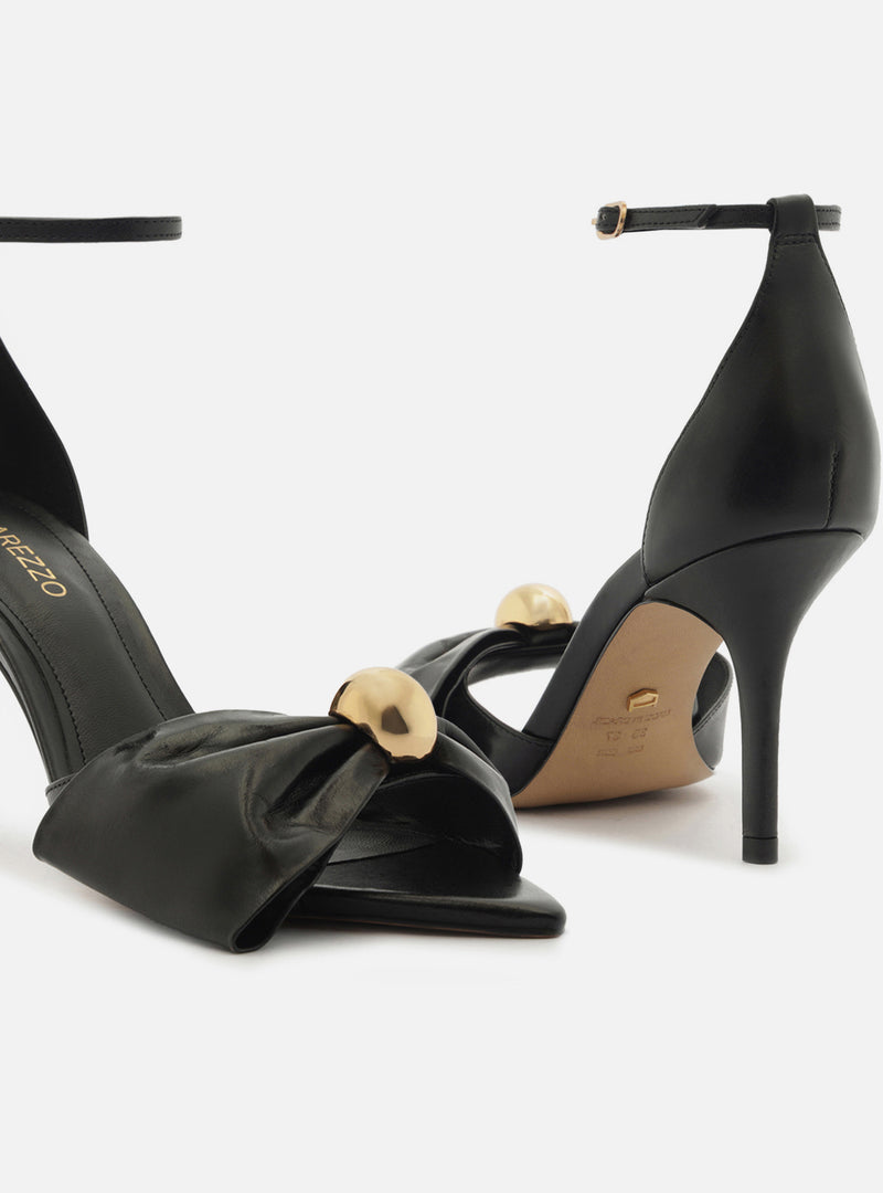 Rayna High Stiletto Leather Sandal Sandals F/25