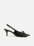 Rayna Low Stiletto Leather Pump Pumps F/25