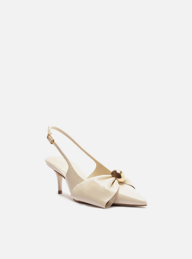 Rayna Low Stiletto Leather Pump Pumps F/25