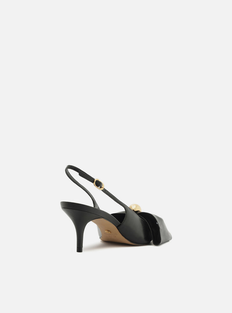 Rayna Low Stiletto Leather Pump Pumps F/25