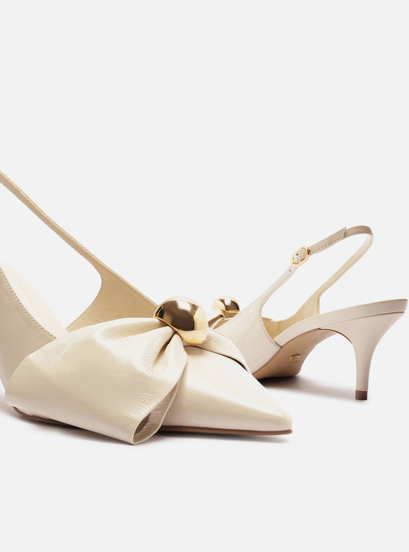 Rayna Low Stiletto Leather Pump Pumps F/25