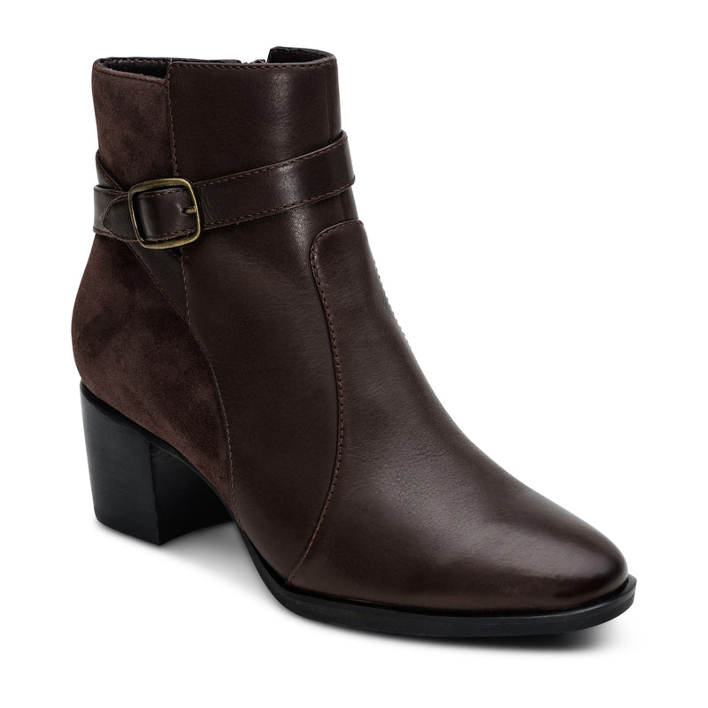 Rebecca Heel Boot #color_dark brown