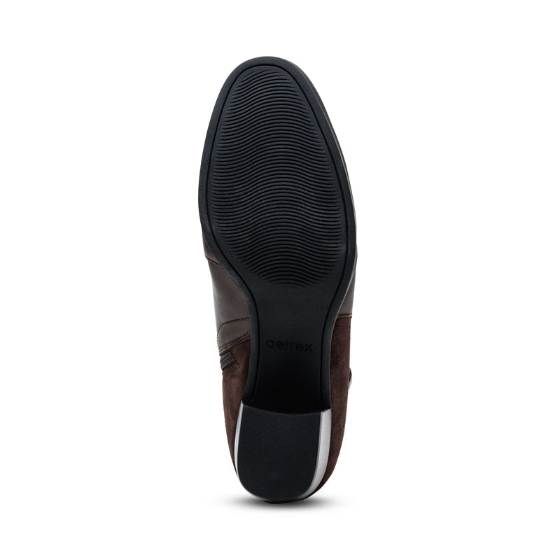 Rebecca Heel Boot #color_dark brown