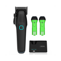 Supreme Trimmer Recharge Clipper with Removable Batteries and Charging Station
