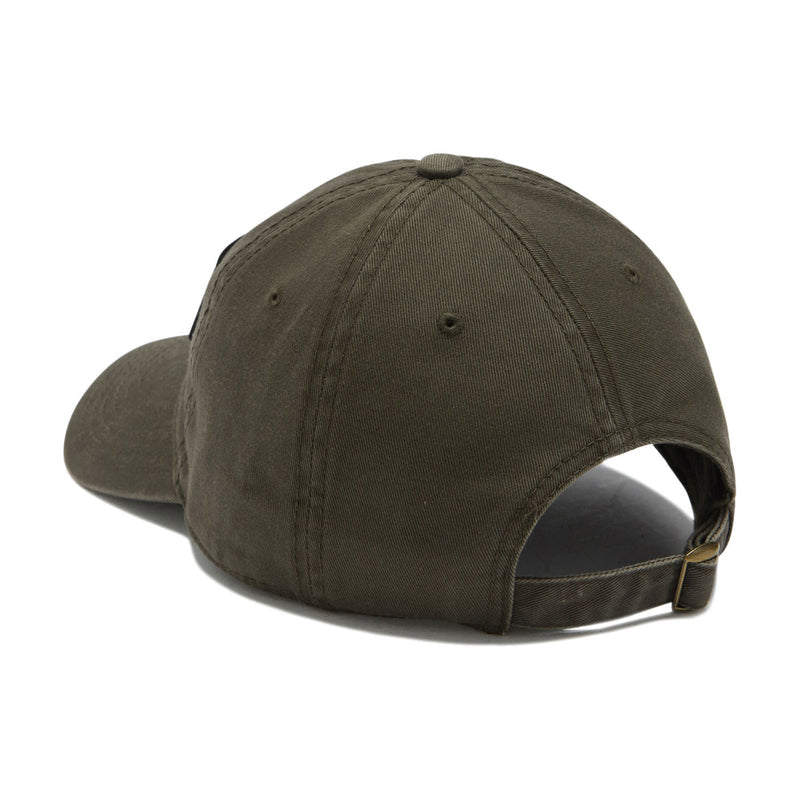 Reel Happy Calico Dad Hat - Olive Green