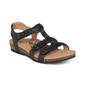 Reese Adjustable Gladiator Sandal #color_black
