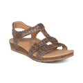 Reese Adjustable Gladiator Sandal #color_taupe