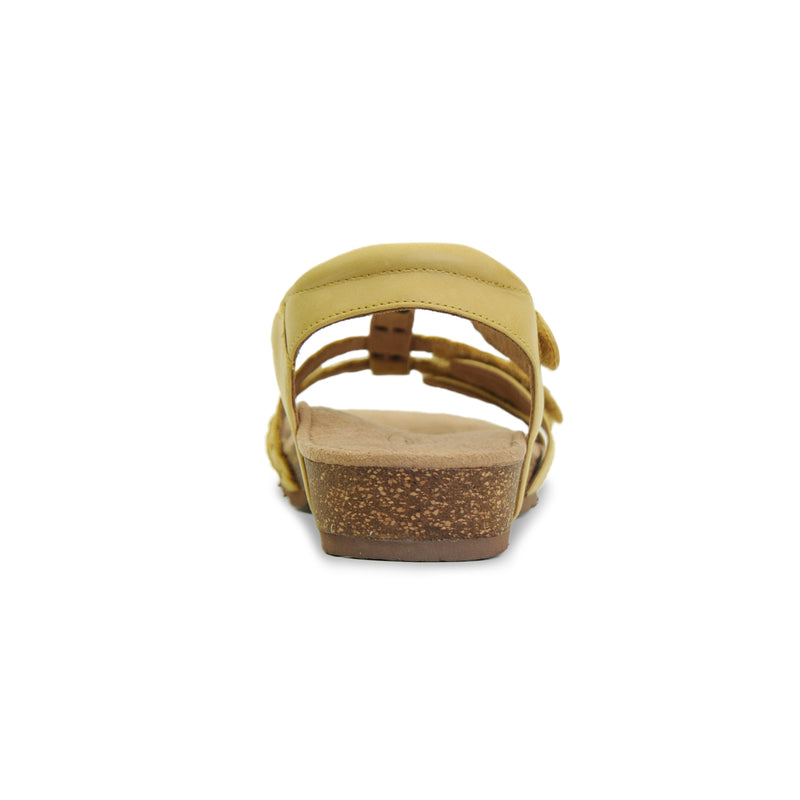 Reese Adjustable Gladiator Sandal #color_yellow
