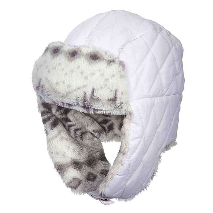 Reversible Fleece Trapper Hat by Woolrich Trapper Hat Woolrich® Hats w1403WH White