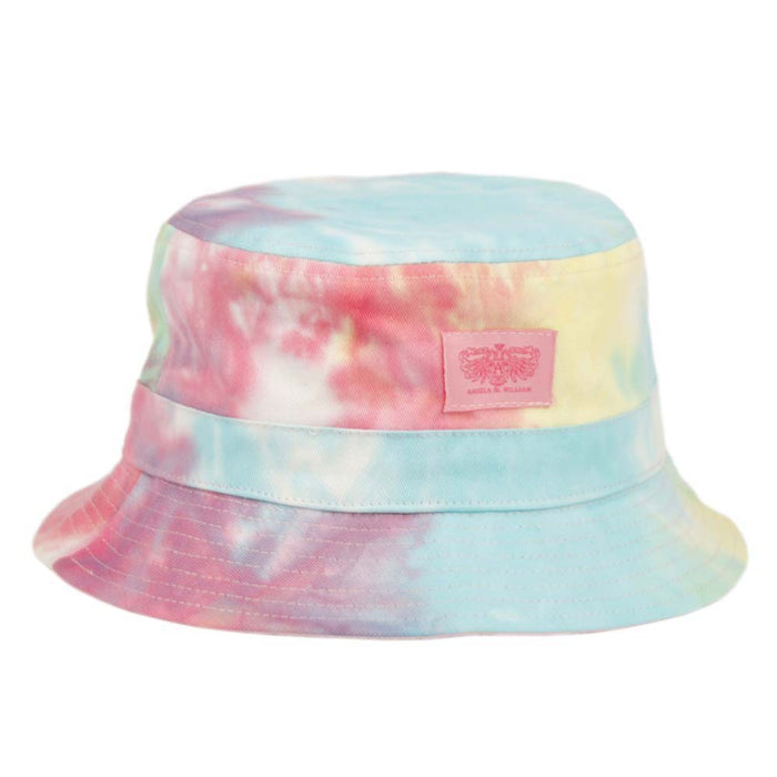 Reversible Tie Dye Cotton Bucket Hat - Angela & William Hats Bucket Hat Epoch Hats BK5100PK Pink M/L (58 cm)