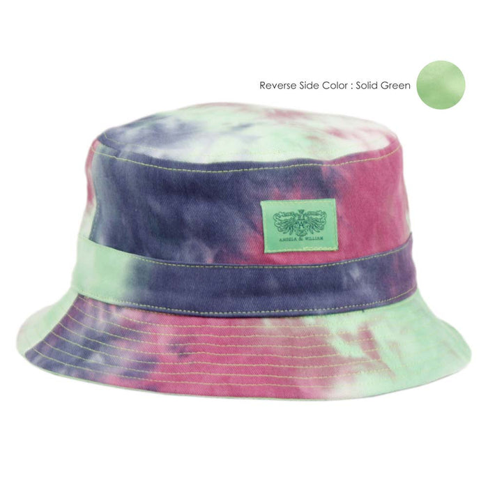Reversible Tie Dye Cotton Bucket Hat - Angela & William Hats Bucket Hat Epoch Hats