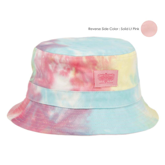 Reversible Tie Dye Cotton Bucket Hat - Angela & William Hats Bucket Hat Epoch Hats