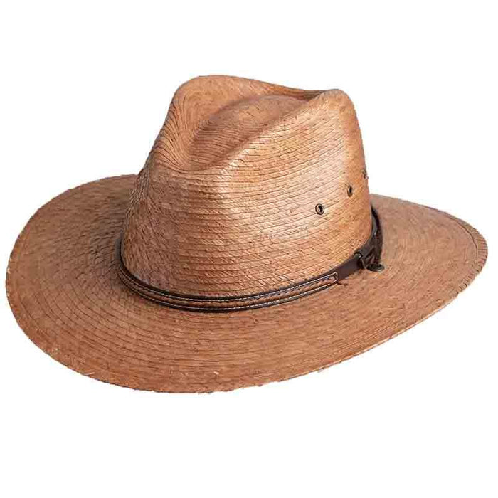 Ridgeline Palm Safari Hat - Biltmore Hats Safari Hat Biltmore Hats BS1916RIDm Mudd Medium  (57 cm)