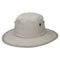 Rip Stop Cotton Boonie with Floatable Brim - DPC Outdoor Hats Bucket Hat Dorfman Hat Co. MC428-PUTTY2 Putty Medium