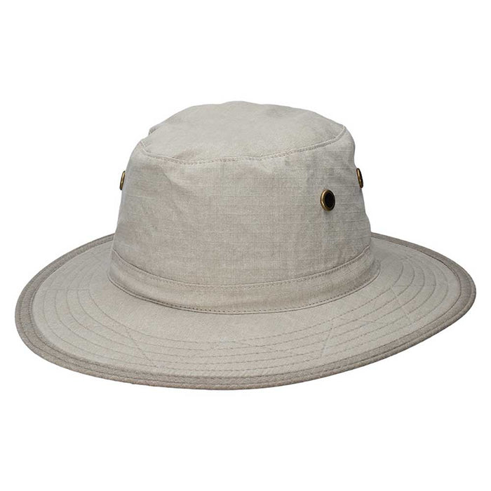Rip Stop Cotton Boonie with Floatable Brim - DPC Outdoor Hats Bucket Hat Dorfman Hat Co. MC428-PUTTY2 Putty Medium