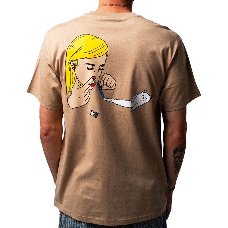 RIPNDIP Coco Nerm T-Shirt - Tan