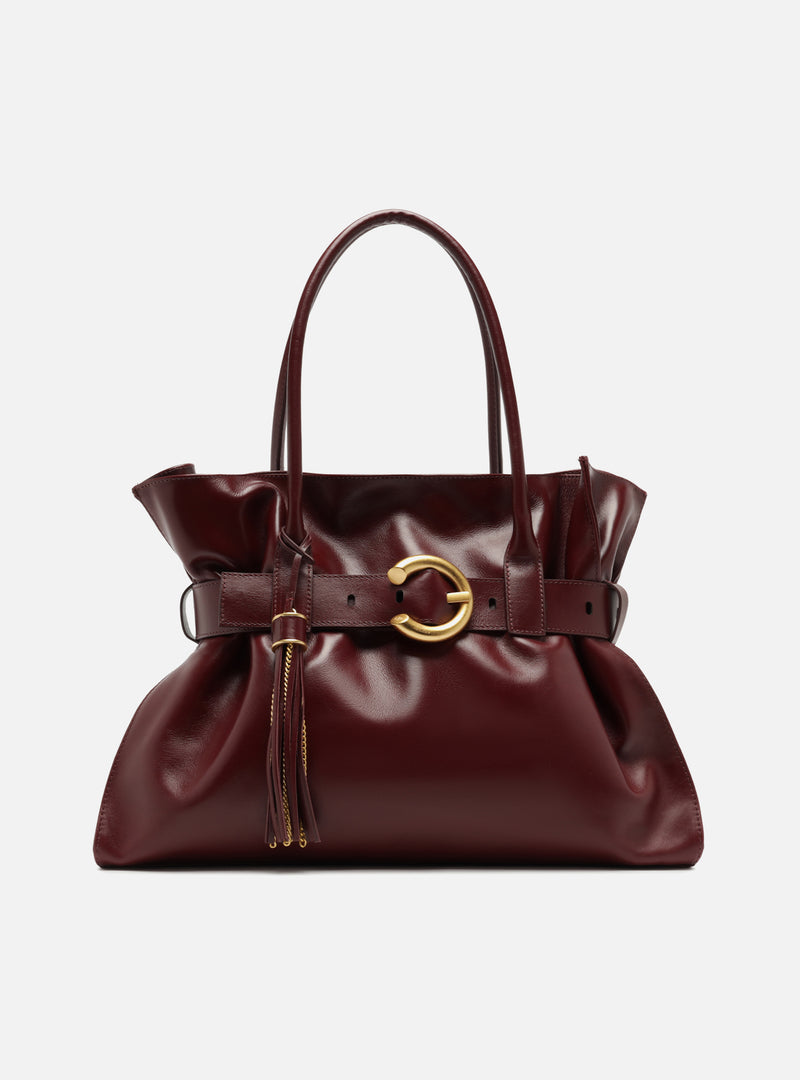 Rivera Large Leather Shopping Bag Handbags F/25