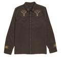 Roark On The Range Long Sleeve Shirt - Dark Brown