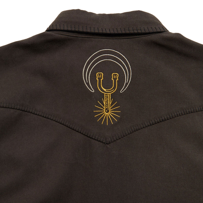 Roark On The Range Long Sleeve Shirt - Dark Brown