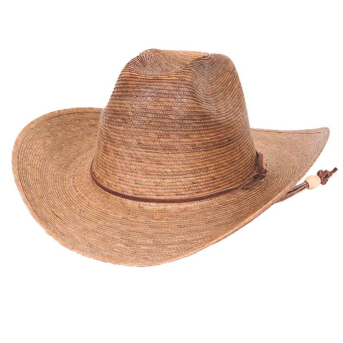 Rodeo Burnt Palm Leaf Western Hat - Tula Hats Cowboy Hat Tula Hats TU1-9300 Burnt Palm Small (55 cm)