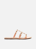 Rosana Leather Sandal Flats SPRING 21