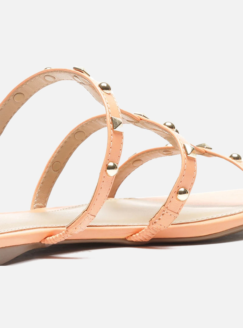 Rosana Leather Sandal Flats SPRING 21